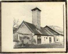 1958 - stará požiarna stanica pred rozobratím